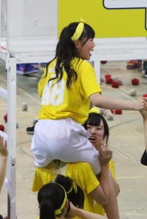  Team 4 Nishino Miki ए के बी 4 8 Sports Festival 2015