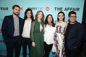  The Affair cast came together for a red carpet rendezvous at our televisão Academy / Primetime Emmy