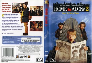 The DVD Cover for Home Alone 2