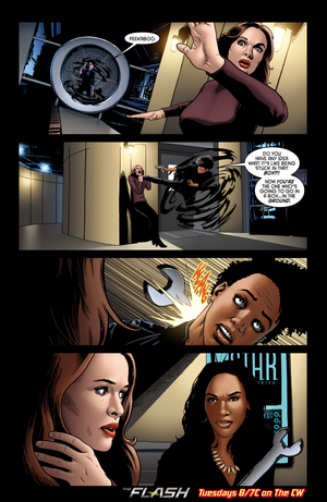  The Flash - Episode 1.22 - Rogue Air - Comic voorbeeld