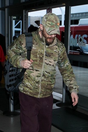  Tom Hardy at Los Angeles International Airport 9th May 2015