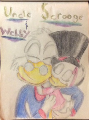  Uncle Scrooge and Webby *hugs*