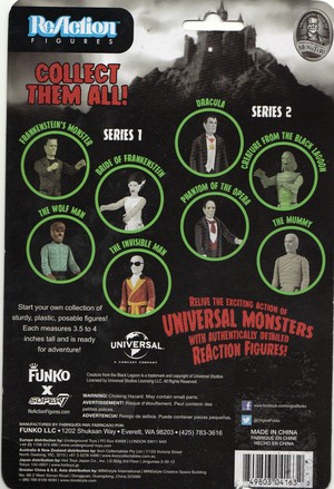  Universal Monsters Action Figures
