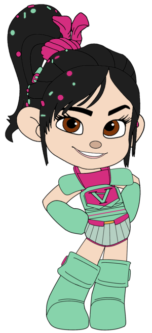  Vanellope in her Ballistic Armour