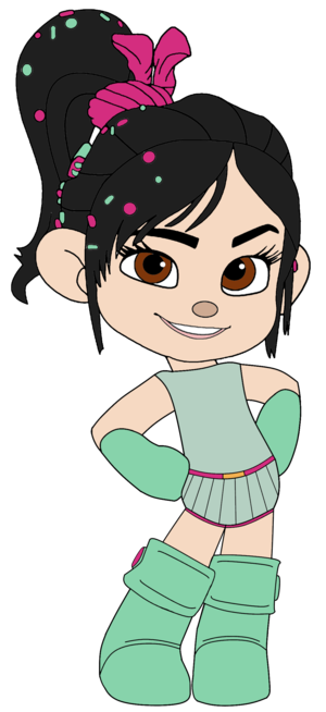 Vanellope without her Ballistic Armour (Redone)