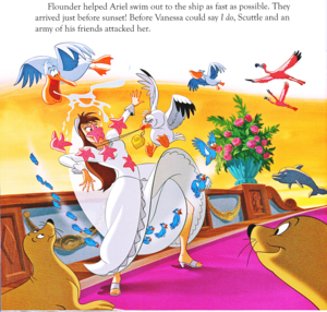 Walt Disney Book Images - Vanessa & Scuttle