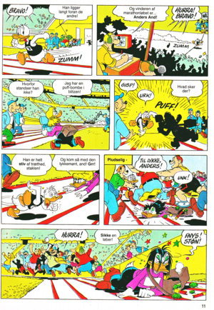  Walt disney Comics - Donald Duck: The Marathon bebek (Danish Edition)