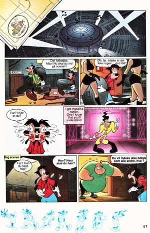  Walt ডিজনি Movie Comics - A Goofy Movie (Danish Edition)