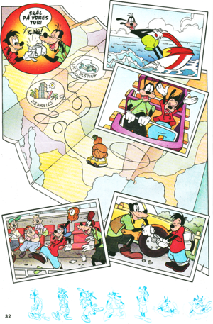  Walt डिज़्नी Movie Comics - A Goofy Movie (Danish Edition)