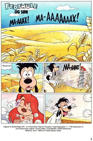  Walt 迪士尼 Movie Comics - A Goofy Movie (Danish Edition)