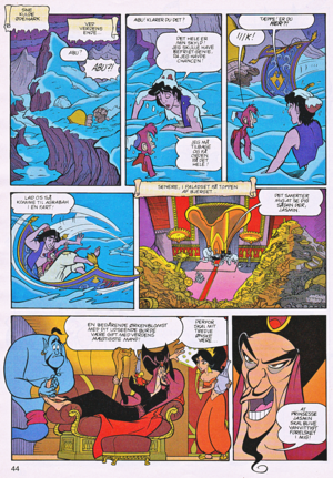  Walt Disney Movie Comics - Aladdin (Danish Edition)