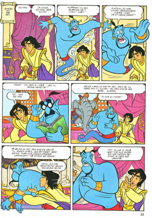  Walt Disney Movie Comics - Aladin (Danish Edition)