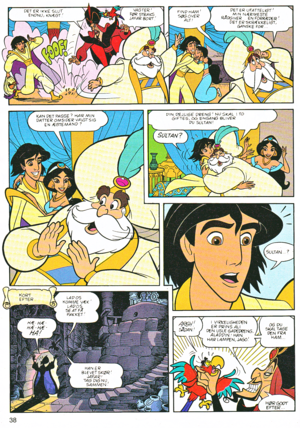  Walt Disney Movie Comics - Aladin (Danish Edition)