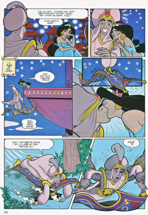  Walt Disney Movie Comics - Aladdin và cây đèn thần (Danish Edition)