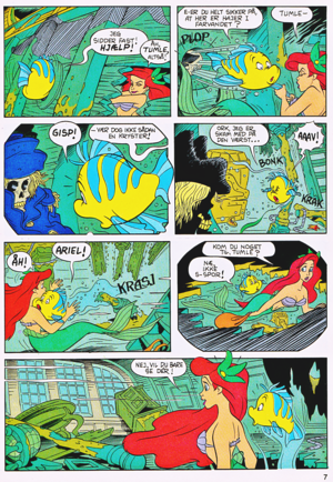  Walt Disney Movie Comics - The Little Mermaid (Danish Edition)