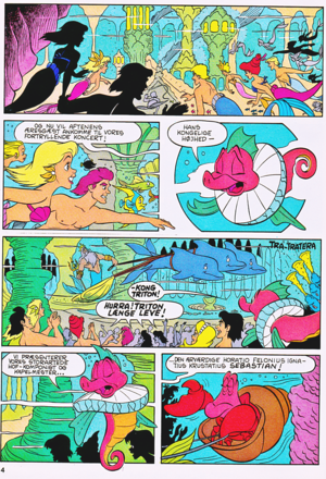  Walt Disney Movie Comics - The Little Mermaid (Danish Edition)