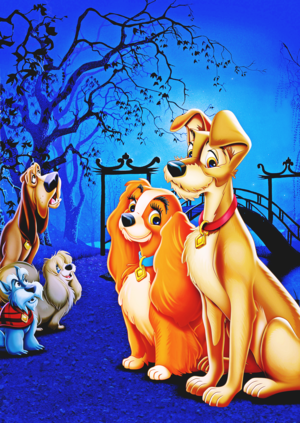  Walt disney Posters - Lady and the Tramp