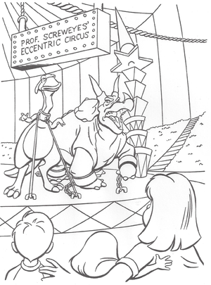  We're Back coloring page 12