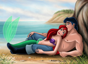  ariel and her prince :)