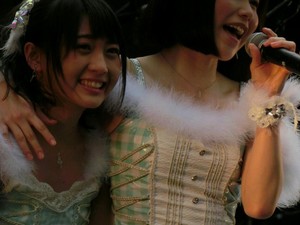  150620 Kizaki Yuria and Yokoyama Yui AKB48 Campaign Free Live in Osaka