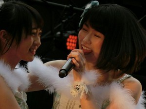  150620 Kizaki Yuria and Yokoyama Yui ए के बी 4 8 Campaign Free Live in Osaka