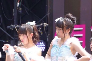 150620 Mukaichi Mion and Owada Nana AKB48 Campaign Free Live in Osaka