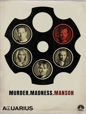  Aquarius Poster - Murder. Madness. Manson.