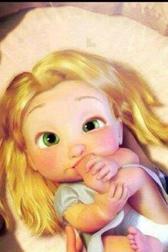 Baby Rapunzel..❤ 