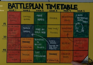  Battleplan Timetable