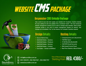  CMS Web Rekaan Dubai