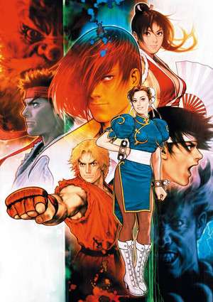 Capcom vs SNK | Iori, Mai, Kyo, Chun Li, Ken, Ryu