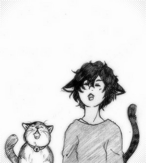  Cat Hiro and Mochi