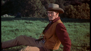 Chuck Connors as Burn Sanderson in Old Yeller