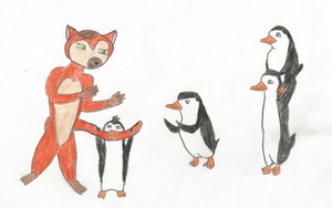  Clover Meets the Penguins