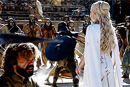  Daenerys Targaryen and Missandei