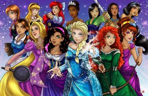  ディズニー princesses