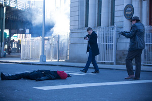 Donal Logue as Detective Harvey Bullock in Gotham - "Red Hood"