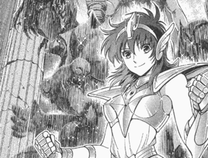  Female Seiya in manga