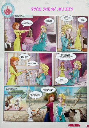  Frozen - Uma Aventura Congelante Comic - The New Mitts