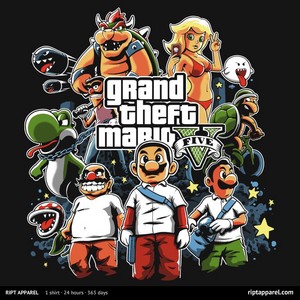  Grand Theft Mario