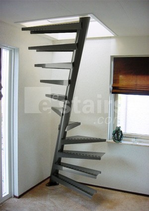  Gray stairs