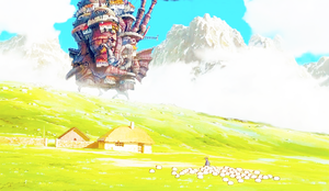 Howl's Moving Castle Scenery