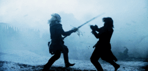  Jon Snow and White Walker