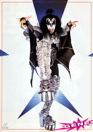  吻乐队（Kiss） ~Psycho Circus 照片 shoot 1998