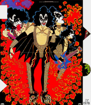  吻乐队（Kiss） ~solo album poster 1978