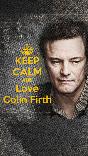  Keep Calm and প্রণয় Colin Firth