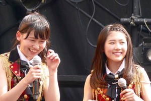  Kojima Mako and Nishino Miki ए के बी 4 8 Campaign Free Live in Osaka 2015
