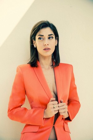 Lizzy Caplan in The Wrap - January 2014