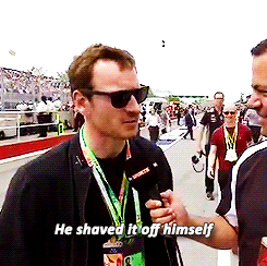  Michael's interview interrupted Von James