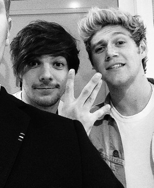  Niall and Louis at Britain’s Got Talent